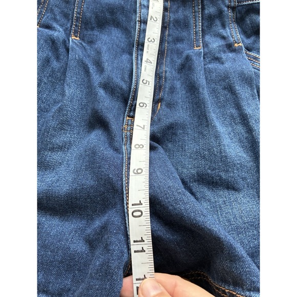 Veronica Beard Jaffe High Rise Denim Shorts Sz 26 Mid Wash‎ Pockets designer - Picture 8 of 10